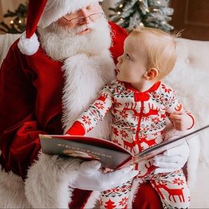 Hanna Andersson footless Christmas Pajama